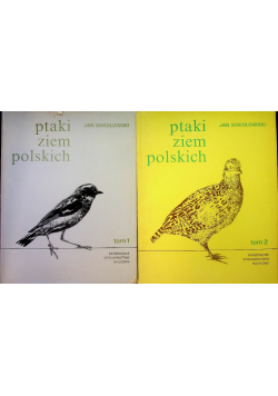 Ptaki ziem polskich Tom I i II