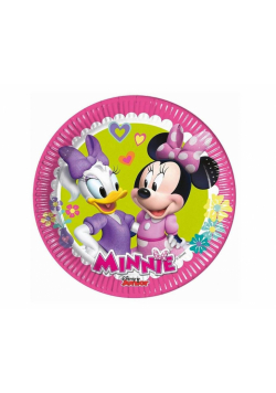 Talerzyki papierowe Minnie Happy Helpers 20cm 8szt