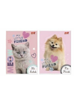 Zeszyt A4/32K linia 2kol My little friend (15szt)