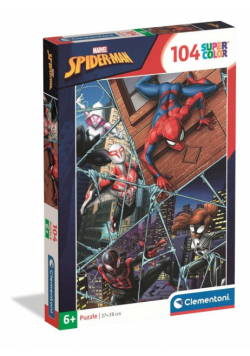 Puzzle 104 Super kolor Spider Man 25043