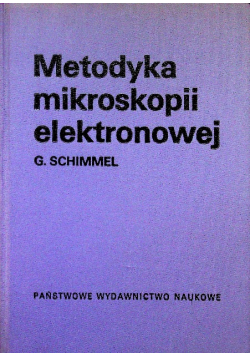 Metodyka mikroskopii elektronowej