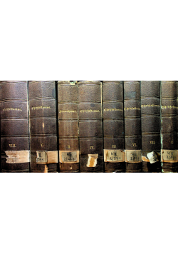Ausgewählte Schriften heiligen Chrysostomus 8 tomów 1883 r.