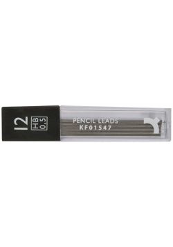 Paczka Grafity do ołówków Q-CONNECT 0,5mm HB 12 sztuk