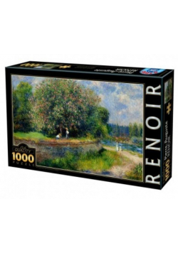 Puzzle 1000 Renoir, Drzewa w rozkwicie