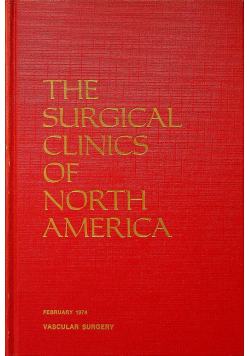 The surgical clinics of North America Vascular surgery