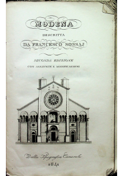 Modena descritta 1841 r