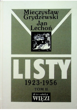 Lechoń Listy 1923 - 1956 Tom II