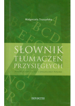 Słownik tłumaczeń przysięgłych