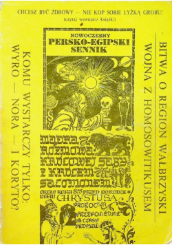 Nowoczesny persko - egipski sennik