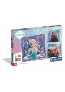 Puzzle 3x48 Super kolor Princess