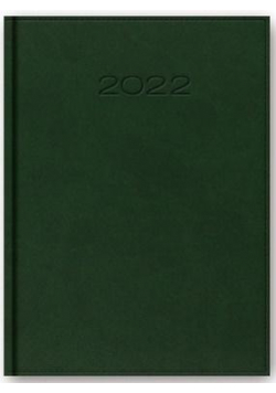Kalendarz 2022 Dzienny A5 Vivella Zielony 21DR-05