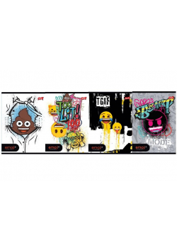 Zeszyt A5/60K linia Emoji (10szt)