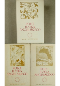 Poeci Języka Angielskiego Tom I do III