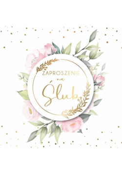 Zaproszenie Śub (5szt)