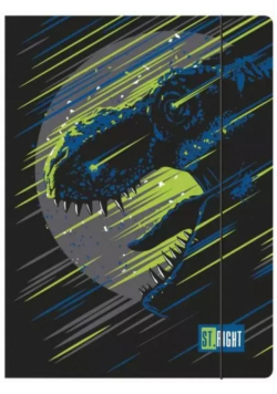 Teczka z gumką A4 Dinosaur