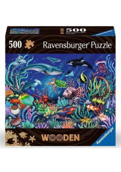 Puzzle drewniane 500 Podwodny świat