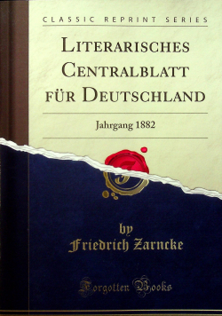 Literarisches Centralblatt fur Deutschland 1882 r