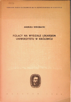 Polacy na wydziale lekarskim Uniwersytetu w Królewcu