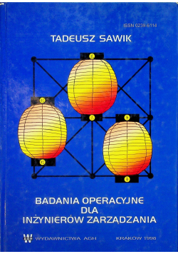 Badania Operacyjne dla inżynierów zarządzania