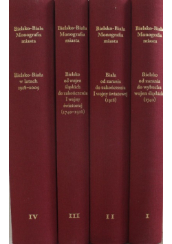 Bielsko - Biała monografia miasta Tom 1 do 4