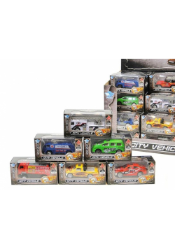 Auto metalowe 1:64 MIX