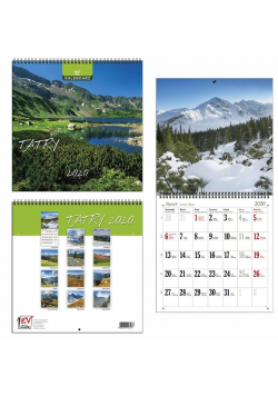 Kalendarz 2020 13 Planszowy Tatry EV-CORP