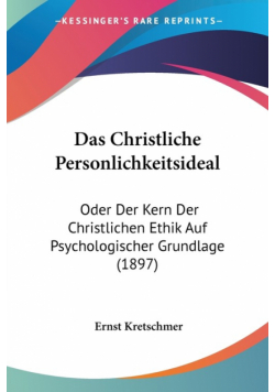 Das Christliche Personlichkeitsideal