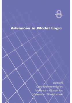 Advances in Modal Logic Volume 8