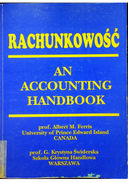 Rachunkowość An accounting handbook