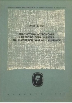Tradycyjna astronomia i meteorologia ludowa na Mazurach, Warmii i Kurpiach