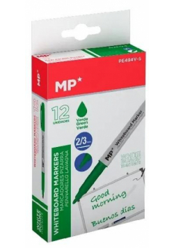 Marker do tablic 2,0/3,0mm zielony (12szt)