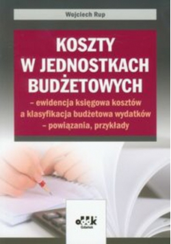 Koszty w jednostkach budżetowych