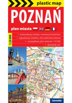 Poznań plan miasta 1:22 000