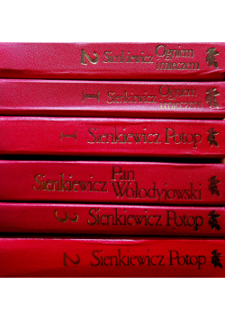 Biblioteka klasyki polskiej i obcej 6 tomów