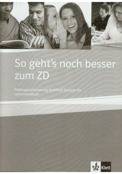 Janke-Papanikolaou Sylvia - So geht's noch besser zum ZD Lehrerhandbuch