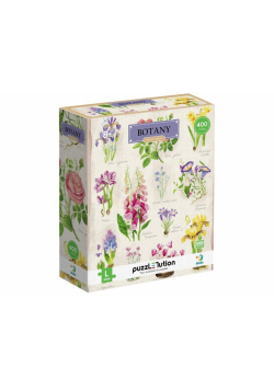 Puzzle Easy-L Botanika. Ogród kwiatowy
