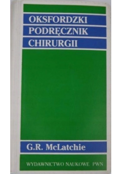 Oskfordzki podręcznik chirurgii