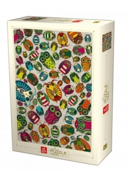 Puzzle 1000 Natura - Kolorowe owady