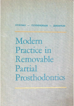 Modern Practice in Removable Partial Prosthodontics