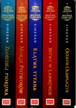 Percy Jackson i bogowie olimpijscy Tom I do V