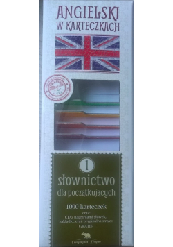 Angielski w karteczkach słownictwo dla początkujących + CD