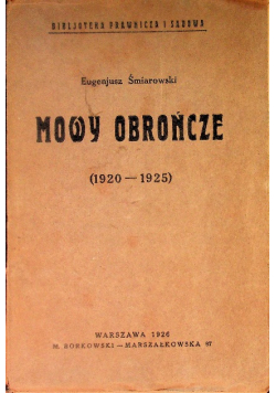 Mowy obrończe (1920-1925), 1926 r.