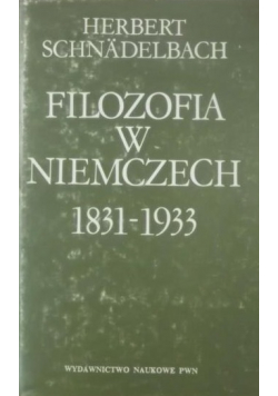 Filozofia w Niemczech 1831 - 1933
