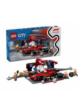 LEGO(R) CITY 60443 Pit stop i mechanicy z Ferrari