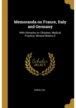 Memoranda on France, Italy and Germany