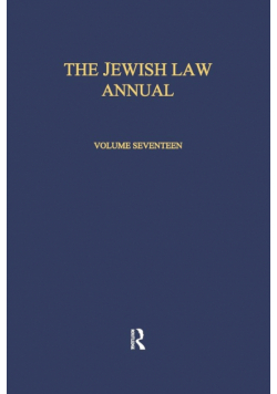 The Jewish Law Annual Volume 17