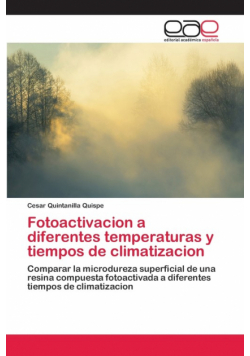 Fotoactivacion a diferentes temperaturas y tiempos de climatizacion