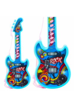 Gitara elektryczna niebieska 29cm