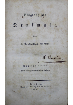 Biographische Denkmale 1845 r.