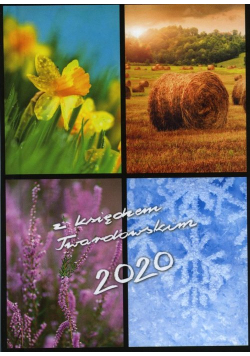 Kalendarz 2020 z księdzem Twardowskim 4 pory roku